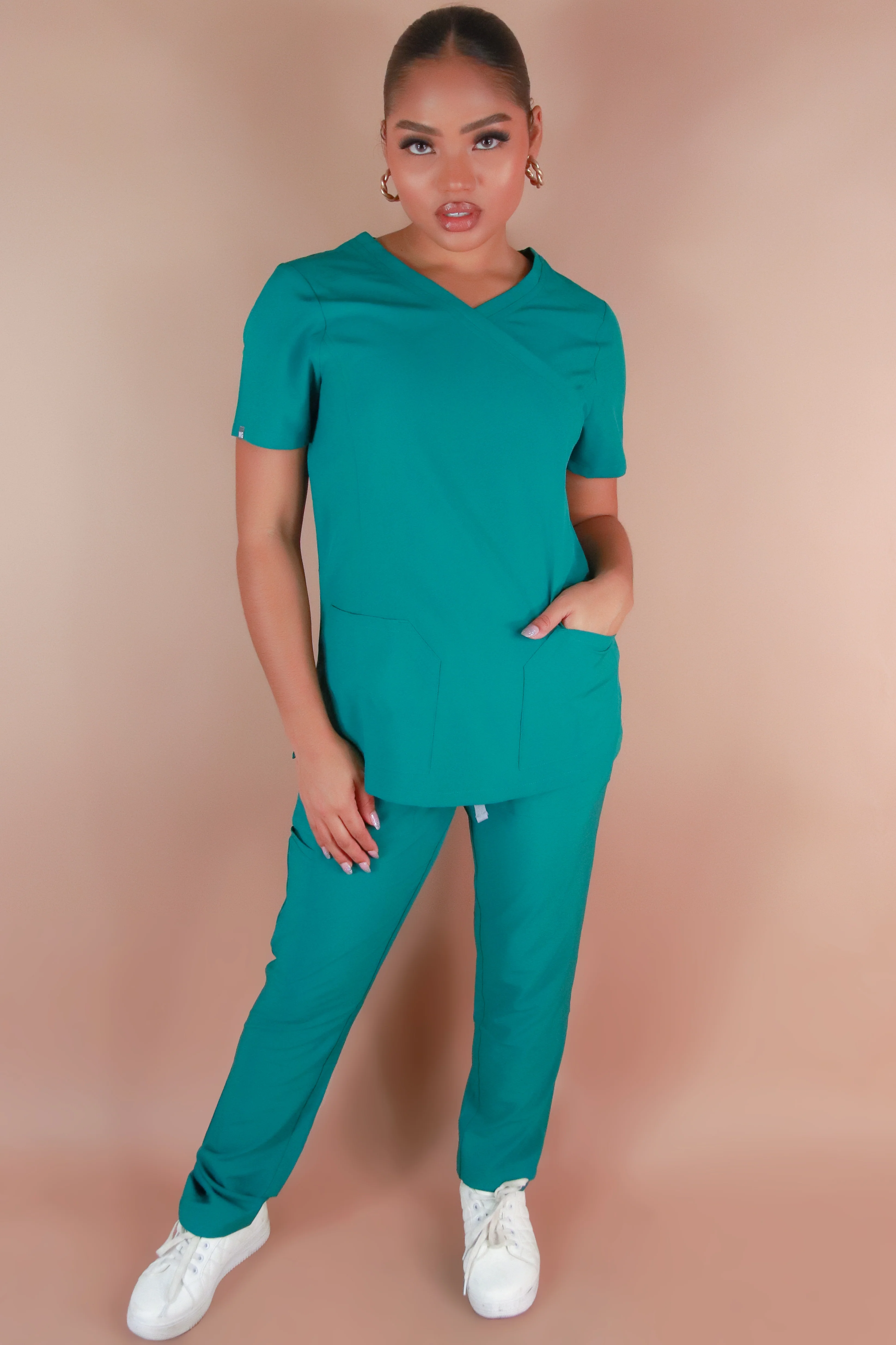 HOPE ALL IS WELL SCRUB TOP - Image 3