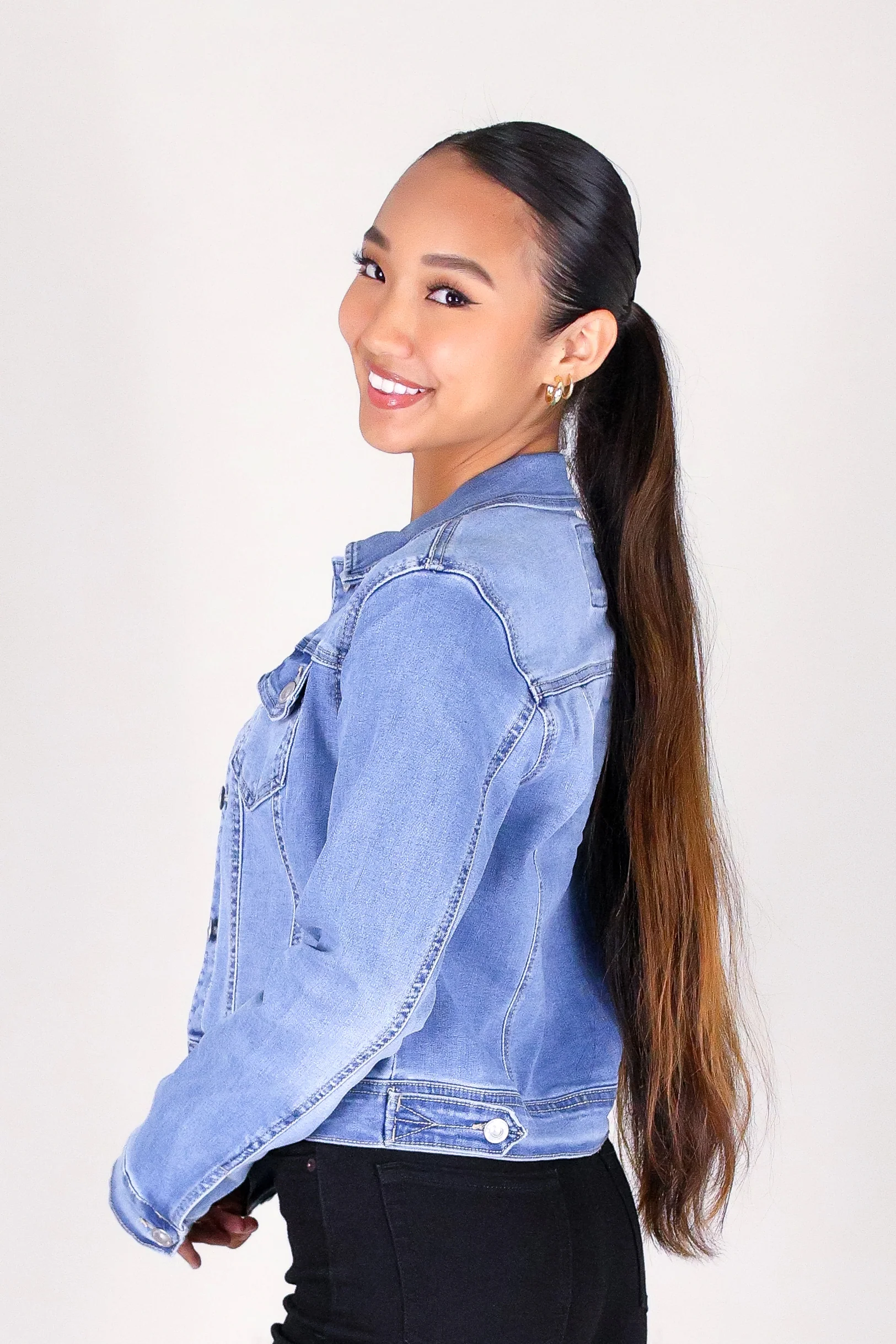 STRAIGHT MOOD DENIM JACKET - Image 3