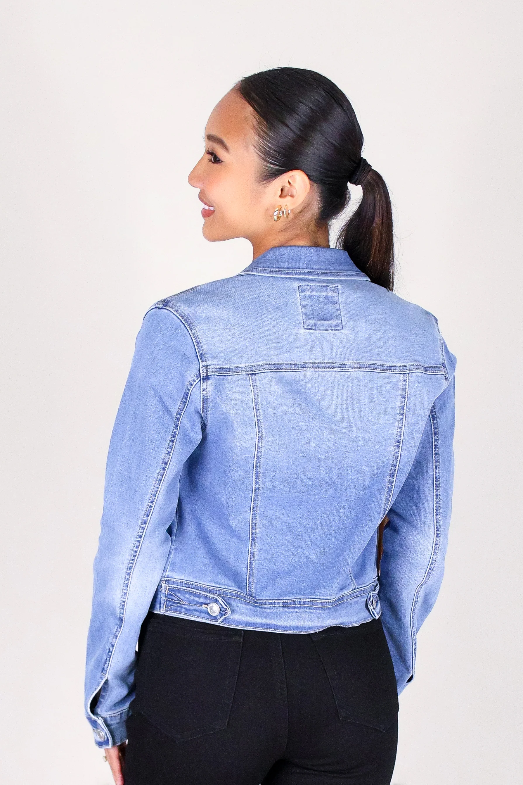 STRAIGHT MOOD DENIM JACKET - Image 4